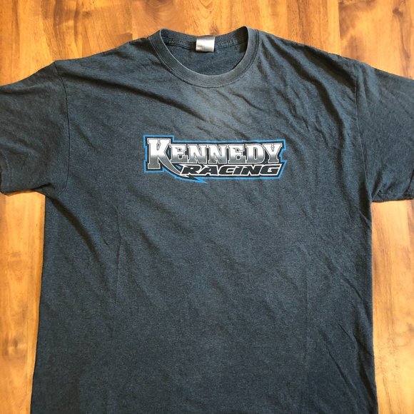 VINTAGE KENNEDY RACING T-SHIRT GREY XL - Picture 4 of 4